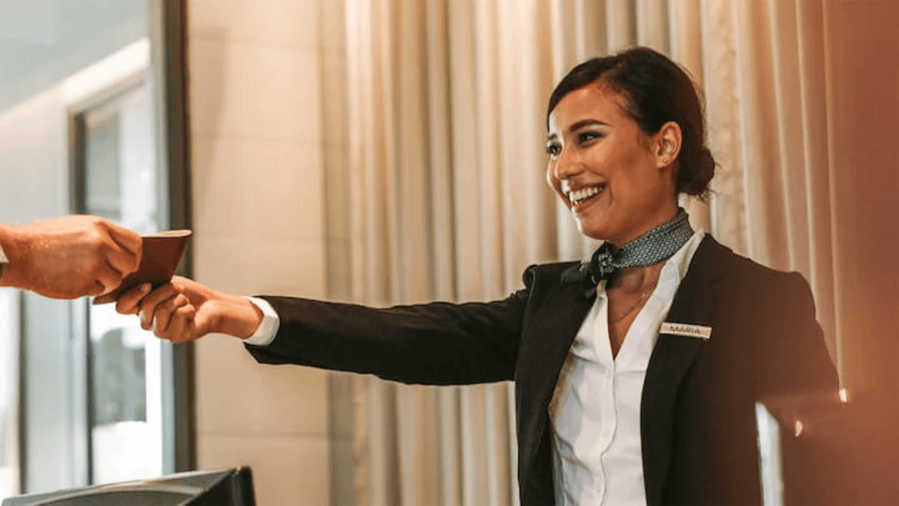 Image: Female Guest Relation Officer Intern