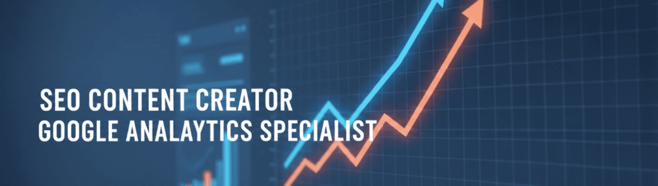 Image: SEO content creator & google analytics